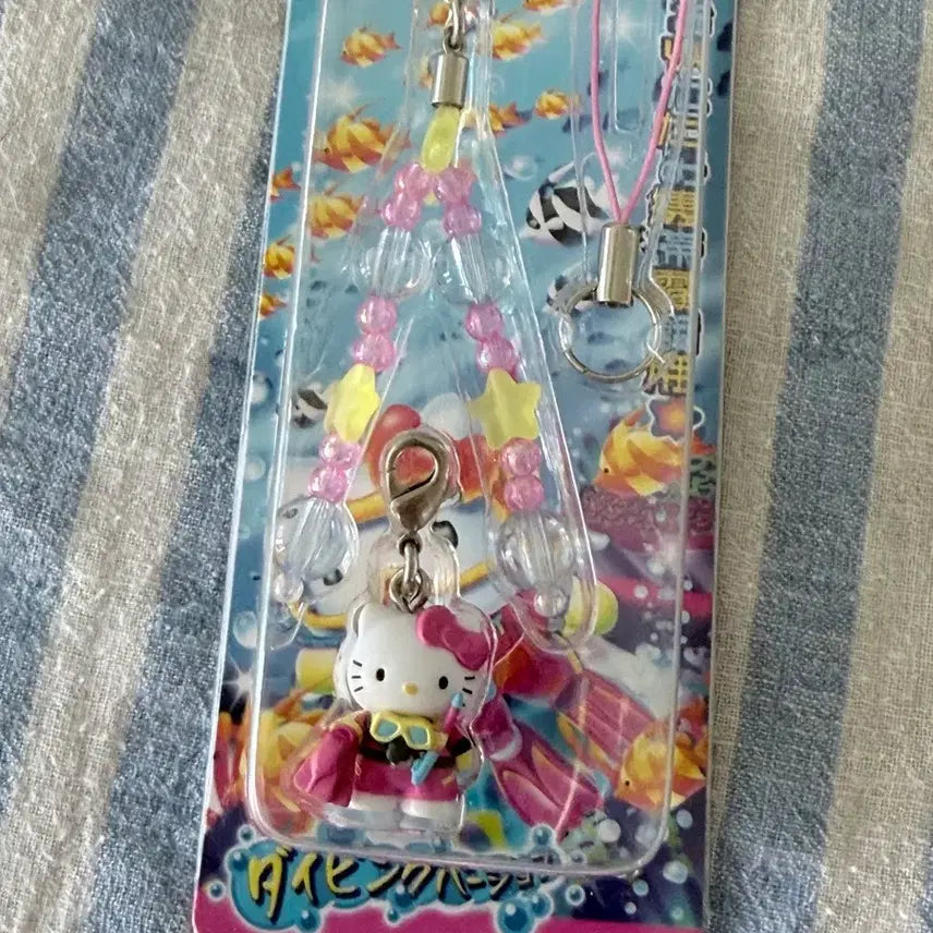 [BUNJANG] Sanrio Hello Kitty Classic Keychain Strap / 산리오 키티스트랩 키티키링 고전키티