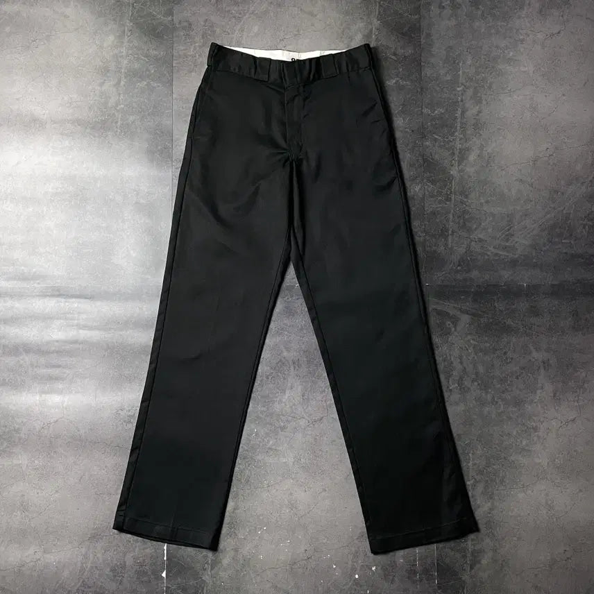 [BUNJANG] Dickies 874 Vintage Black Work Pants / DICKIES 디키즈874 빈티지 블랙 워크 팬츠 A00914