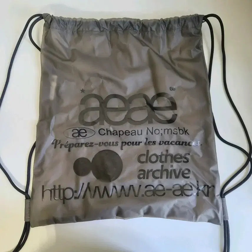 [BUNJANG] AEAE Gym Sack Bag / 에이이에이이 aeae 가방 짐색