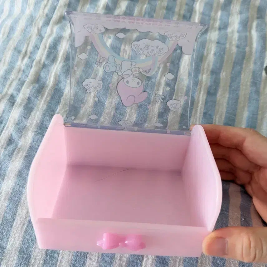 [BUNJANG] Sanrio My Melody Mini Storage Box / 마이멜로디 미니보관함