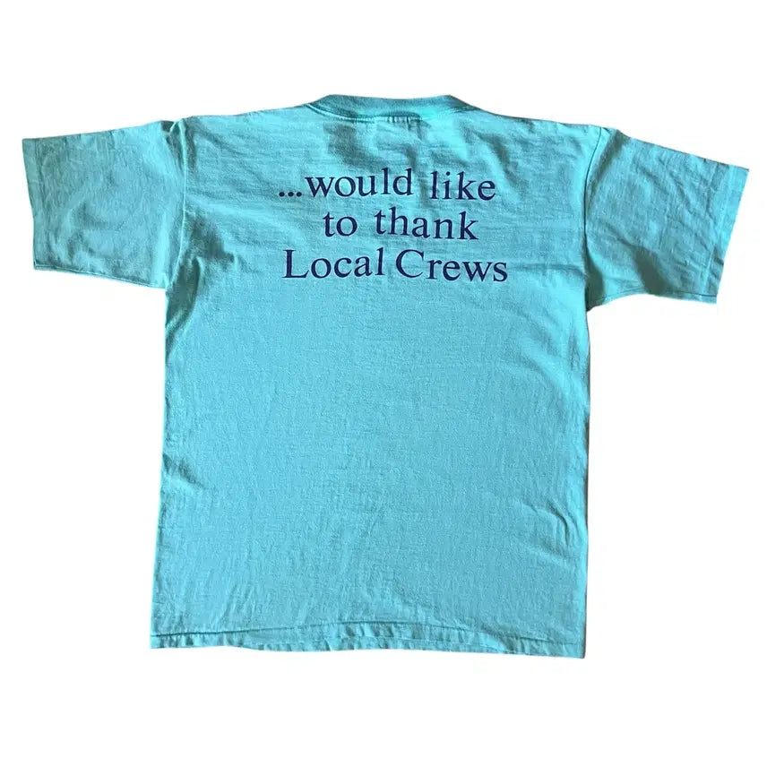 [BUNJANG] Vintage 90s Pink Floyd Tour Staff T-Shirt / 빈티지 90s PINK FLOYD 티셔츠