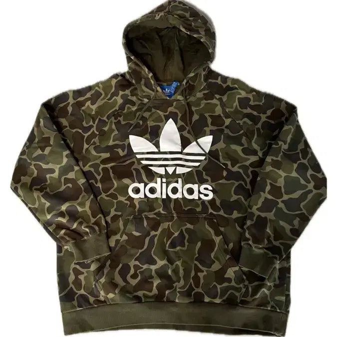[BUNJANG] Adidas Camo Hoodie XL / 아디다스 카모 후드티  xl