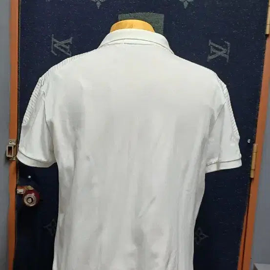 [BUNJANG] Philipp Plein Collar T-Shirt White / 필립플레인 카라티샤스  100
