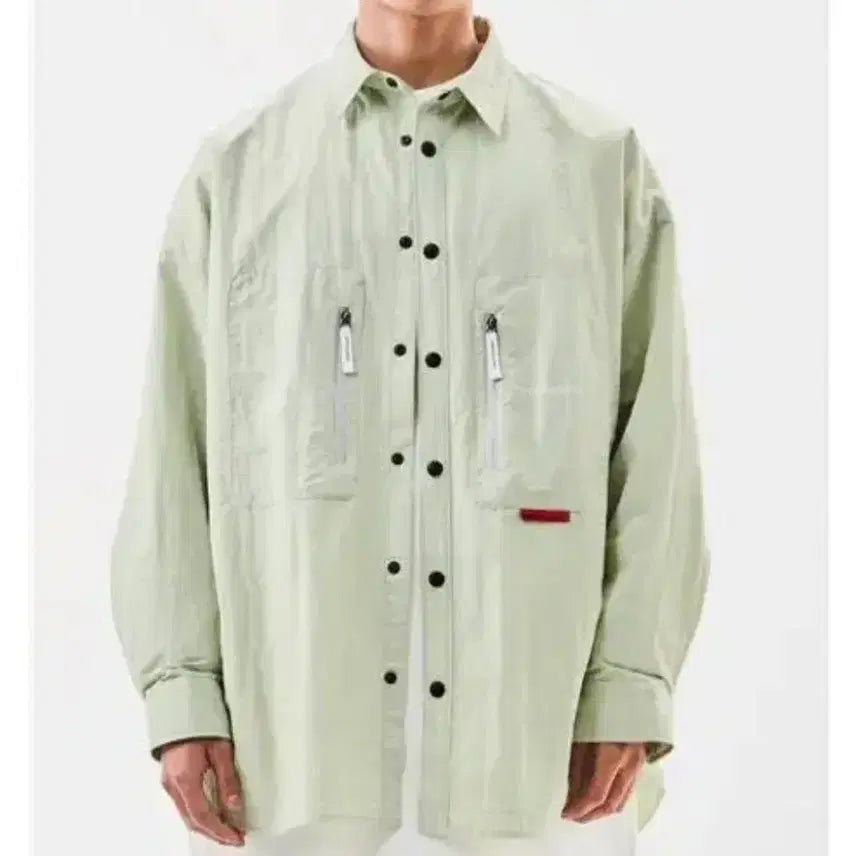 [BUNJANG] Special Guest Oversized Shirt Jacket Mint 2XL / 스페셜게스트 오버핏 셔츠 민트 2XL