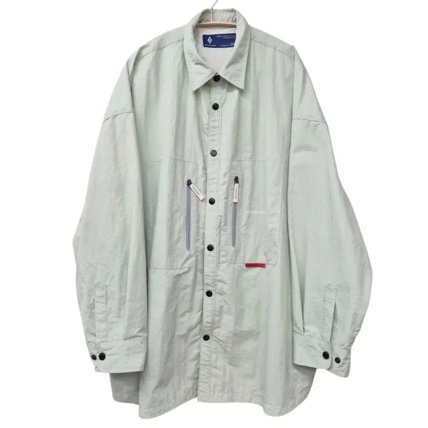 [BUNJANG] Special Guest Oversized Shirt Jacket Mint 2XL / 스페셜게스트 오버핏 셔츠 민트 2XL