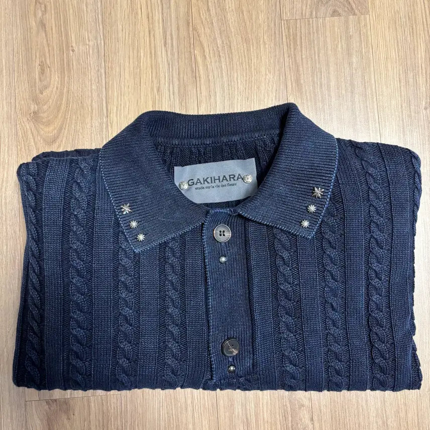 [BUNJANG] GAKIHARA Western Washed Cable Knit / [ GAKIHARA ] Kyoska western washed cable