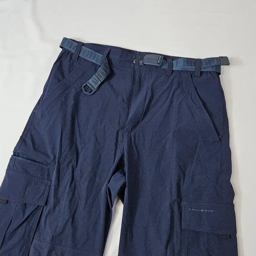 [BUNJANG] Columbia Woven Cargo Shorts / 콜롬비아 컬럼비아 벨트 우븐 카고쇼츠 숏팬츠 버뮤다 반바지 고프코어 30