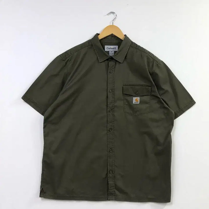 [BUNJANG] Carhartt Khaki Work Shirt XL / XL 칼하트 카키 워크 셔츠