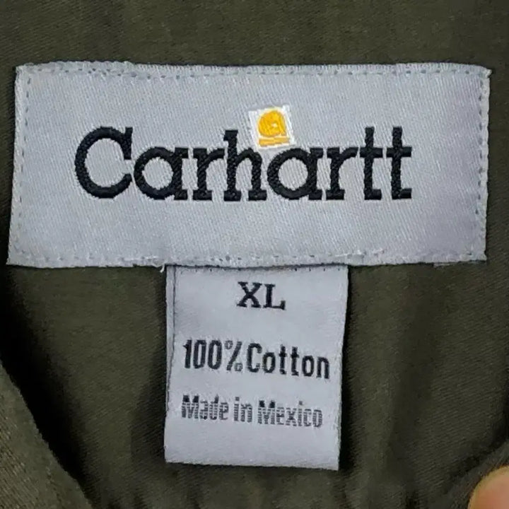[BUNJANG] Carhartt Khaki Work Shirt XL / XL 칼하트 카키 워크 셔츠