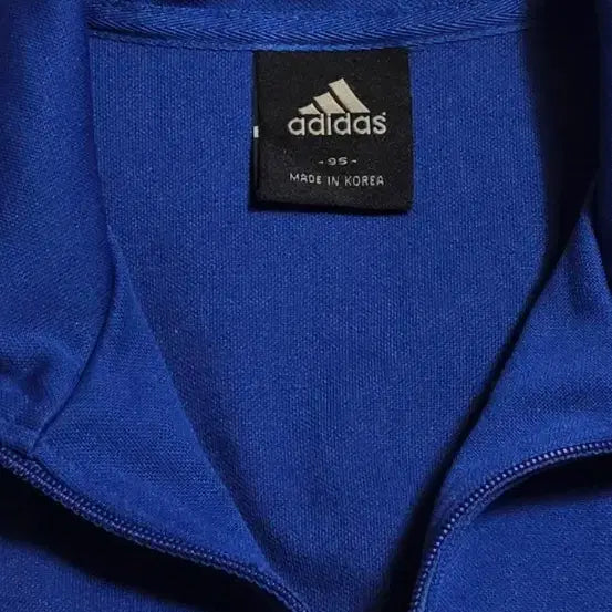 [BUNJANG] Adidas Blue/Yellow 3-Stripes Track Top (Size 95) / 아디다스 파랑/노랑 삼선 트랙탑 95
