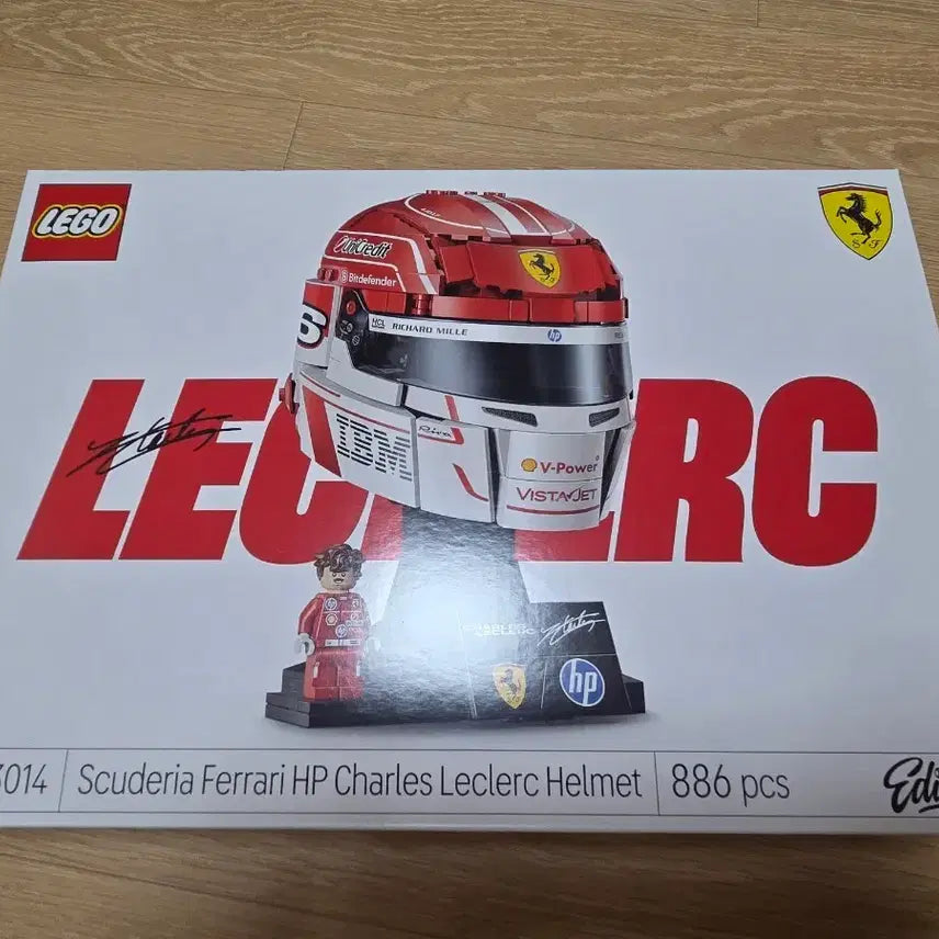 [BUNJANG] Lego 43014 Edition Ferrari Charles Leclerc Helmet / 레고 43014 에디션 페라리 샤를 르클레르 헬멧