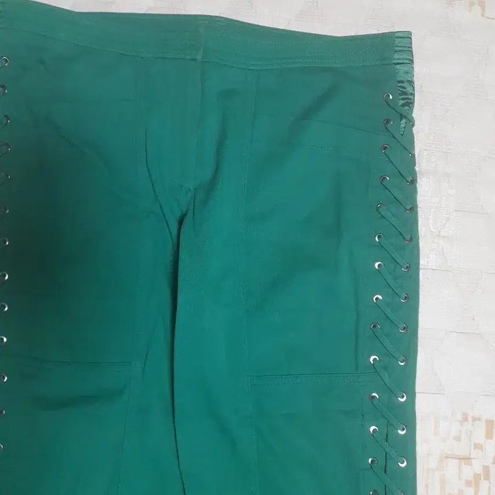 [BUNJANG] Ozsècôns Green Cotton Pants 34 Inch / [새상품] 오즈세컨 그린 면바지 34인치