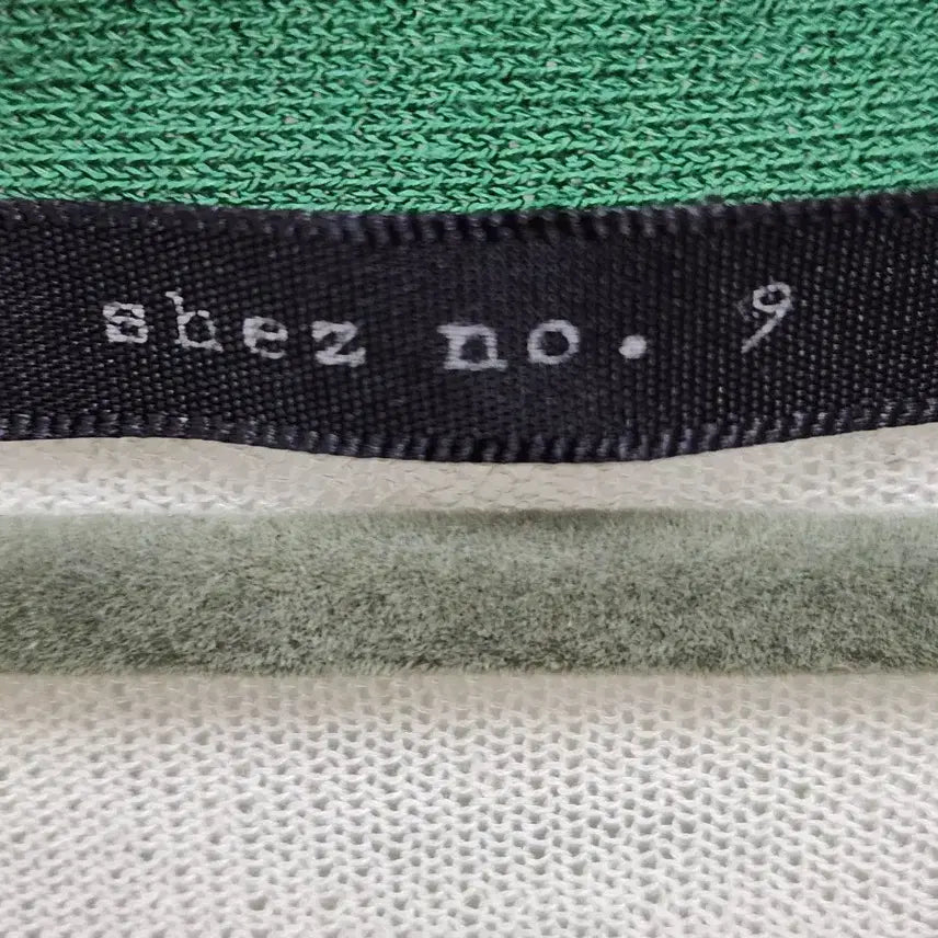 [BUNJANG] SBEZ No. 9 Green Stripe Cardigan / sbez no. 9 그린 스트라이프 가디건