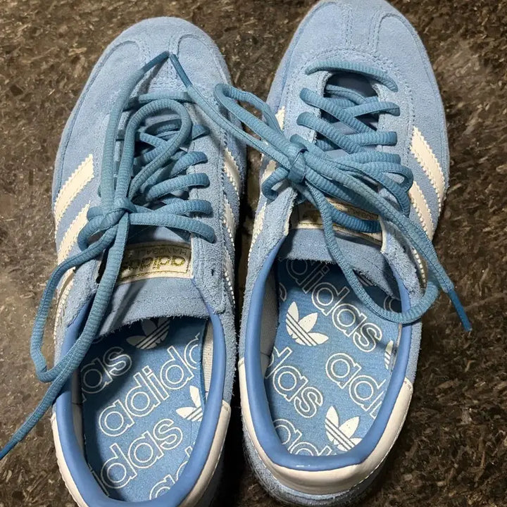[BUNJANG] Adidas Handball Spezial Sky Blue 230 / 새상품 아디다스 핸드볼 스페지알 스카이블루 230