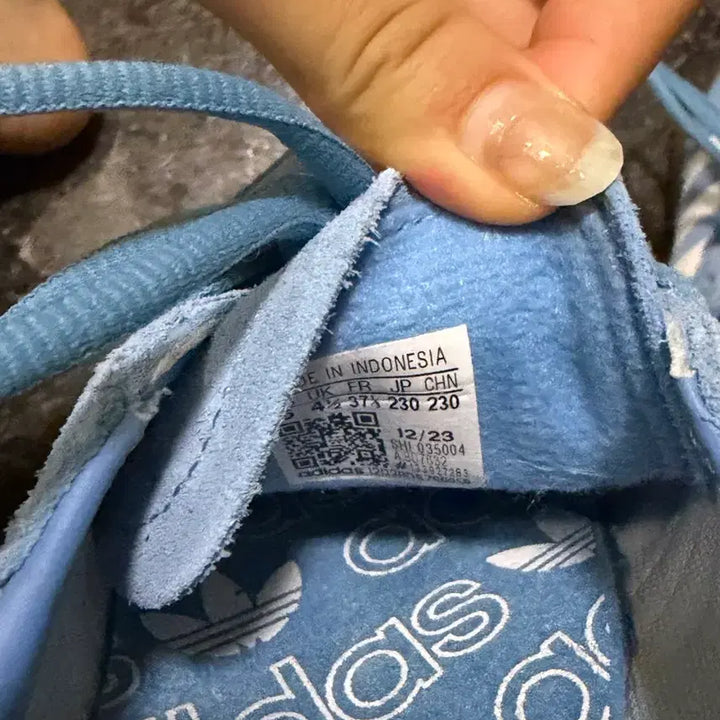 [BUNJANG] Adidas Handball Spezial Sky Blue 230 / 새상품 아디다스 핸드볼 스페지알 스카이블루 230
