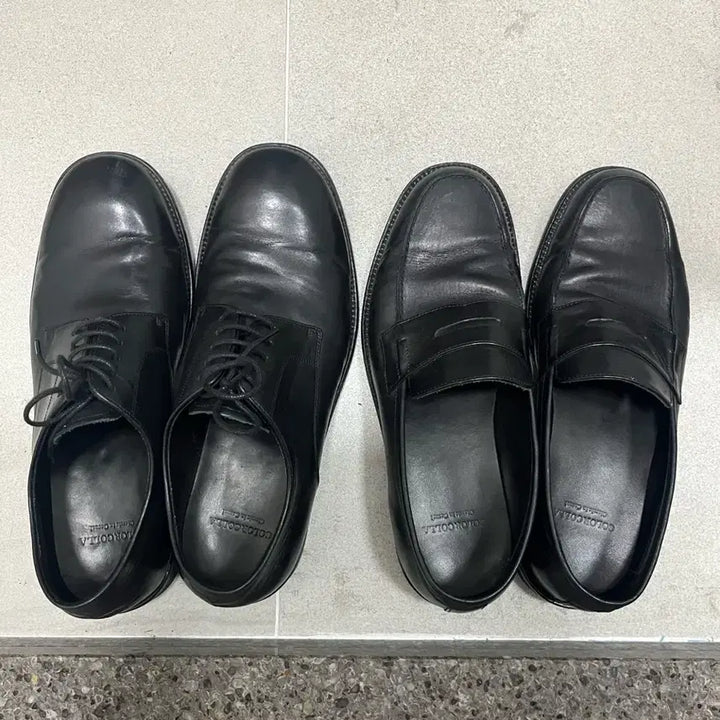 [BUNJANG] Colora Colla Derby (260) and Loafer (250) Shoes / 컬라콜라 10007 더비(260), 10008 로퍼(250)
