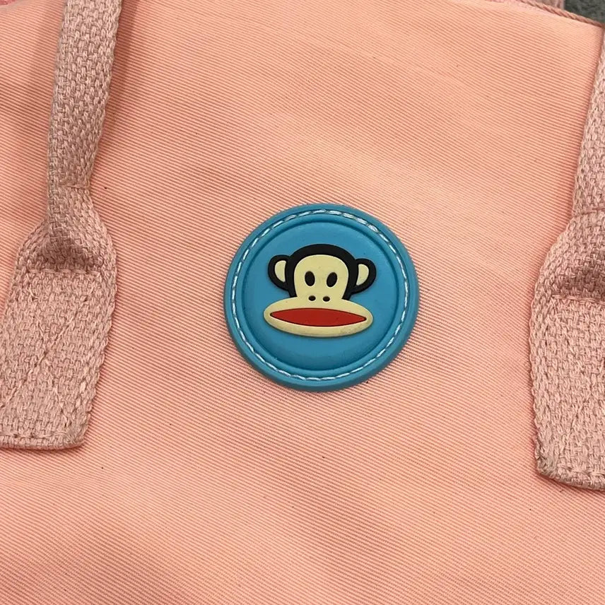 [BUNJANG] Paul Frank Pink Backpack Bag / 폴프랭크 핑크 백팩 가방