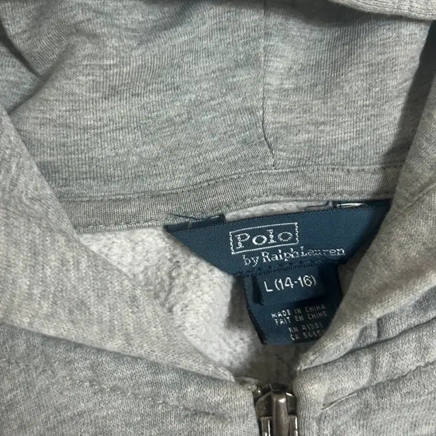 [BUNJANG] Polo Hoodie Zip-up / 폴로 후드집업