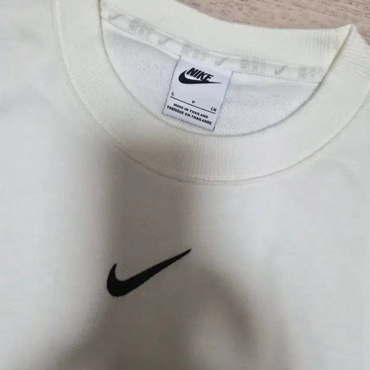 [BUNJANG] Nike Cropped Short Sleeve Sweatshirt / 나이키 크롭반팔맨투맨