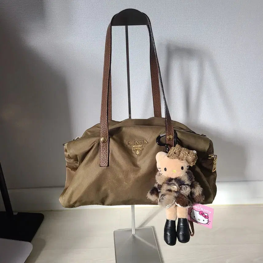 [BUNJANG] Prada Olive Khaki Tote Bag/Shoulder Bag / 프라다 올리브카키 토트백/숄더백