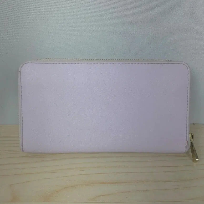 [BUNJANG] Tory Burch Bi-Fold Long Wallet Purple Leather / 19x11 토리버치 연보라 가죽 장지갑