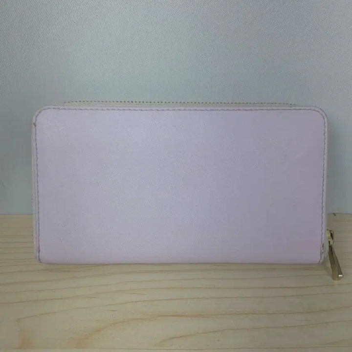 [BUNJANG] Tory Burch Bi-Fold Long Wallet Purple Leather / 19x11 토리버치 연보라 가죽 장지갑