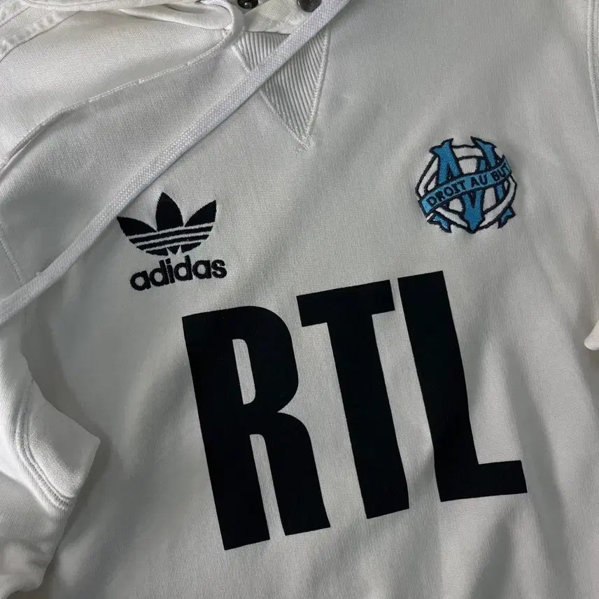 [BUNJANG] Adidas Marseille Limited Edition Hoodie / 100 아디다스 마르세유 한정판 후드티