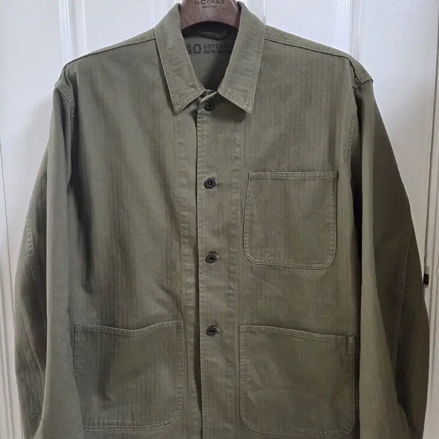 [BUNJANG] Outstanding U.S.N N-3 HBT Jacket L/40 / [L/40] 아웃스탠딩 U.S.N N-3 HBT 자켓
