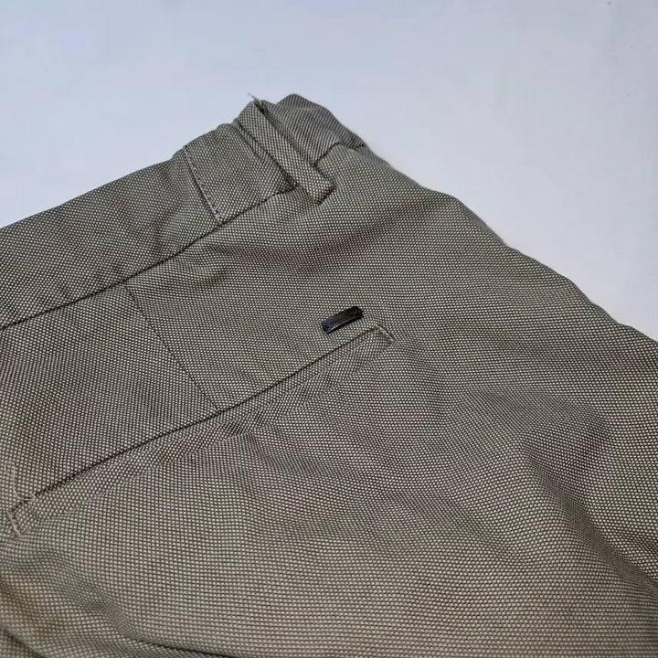 [BUNJANG] Massimo Dutti Linen Blend Banding Classic Slacks Pants / 마시모두띠 스트링 슬랙스 팬츠 바지 린넨 밴딩 클래식 34