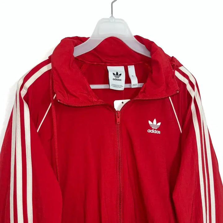 [BUNJANG] Adidas Firebird Two-Way Windbreaker Jacket / 아디다스 파이어버드 투웨이 바람막이