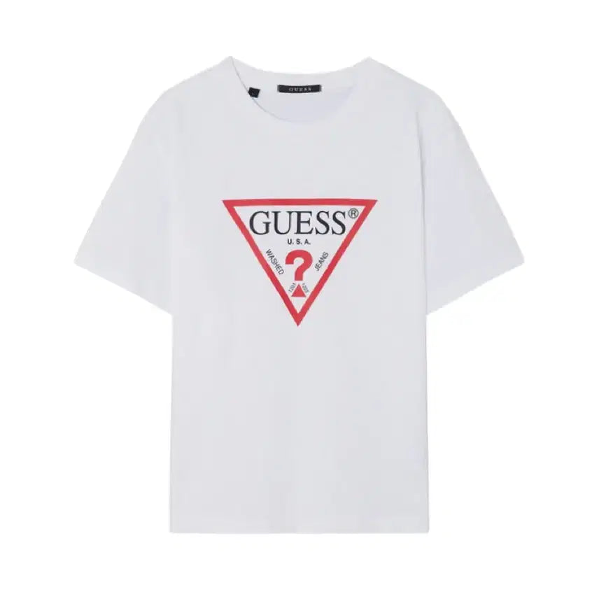 [BUNJANG] Guess Basic Logo Short Sleeve T-Shirt XL / 게스 기본 로고 반팔 티셔츠 XL사이즈