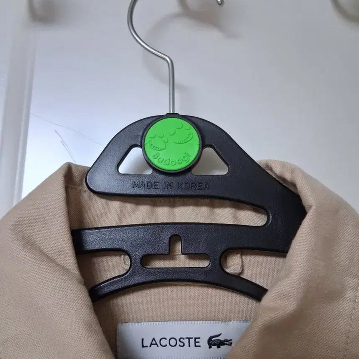 [BUNJANG] Lacoste Beige Shirt Dress Size 34 / 여성라코스테 베이지 셔츠 원피스34사이즈 55