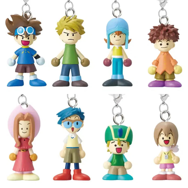 [BUNJANG] Digimon Adventure Mezurushi 2 Keychain Figure / 디지몬 어드벤처 메지루시 2 키링 피규어 (가챠 캡슐 토이)
