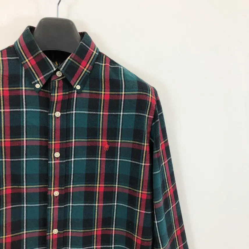 [BUNJANG] Polo Ralph Lauren Classic Fit Performance Flannel Shirt M / 폴로 랄프로렌 클래식핏 퍼포먼스 플란넬셔츠 M