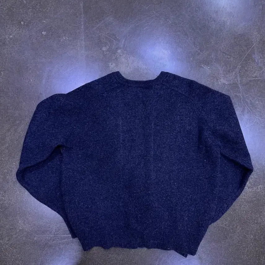 [BUNJANG] Polo Ralph Lauren Lambswool V-Neck Knit Sweater Navy L / 폴로 랄프로렌 램스울 V넥 니트 스웨터 네이비 L