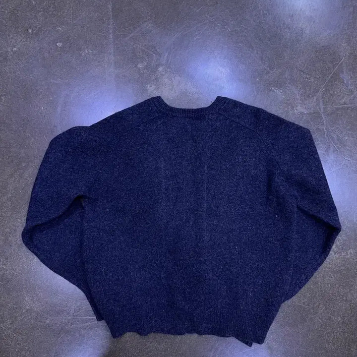 [BUNJANG] Polo Ralph Lauren Lambswool V-Neck Knit Sweater Navy L / 폴로 랄프로렌 램스울 V넥 니트 스웨터 네이비 L