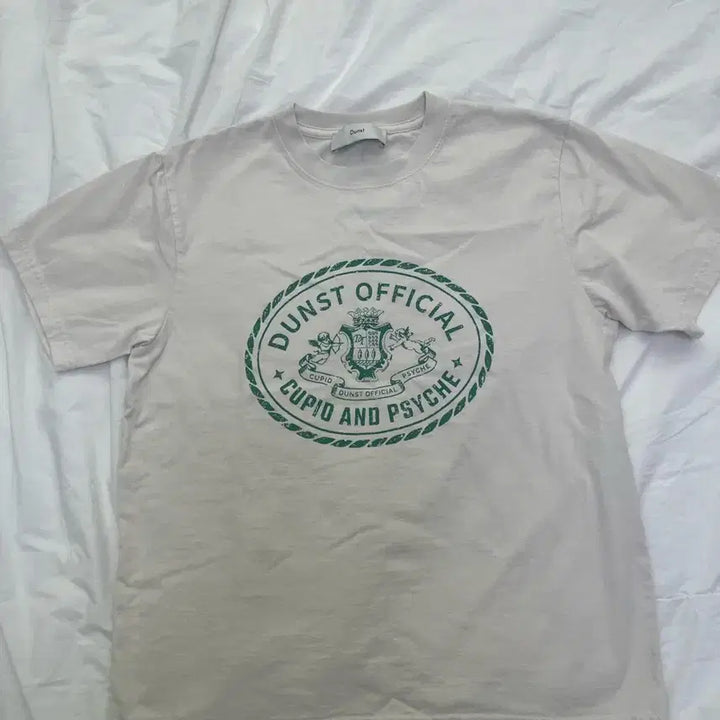 [BUNJANG] Dunst Logo Printing Short-Sleeve T-Shirt / 던스트 로고 프린팅 반팔 티셔츠