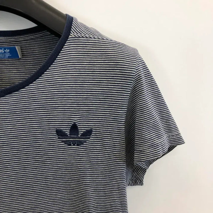 [BUNJANG] Adidas Firebird Stripe Short Sleeve T-Shirt Size 95 / 아디다스 파이어버드 스트라이프반팔 95
