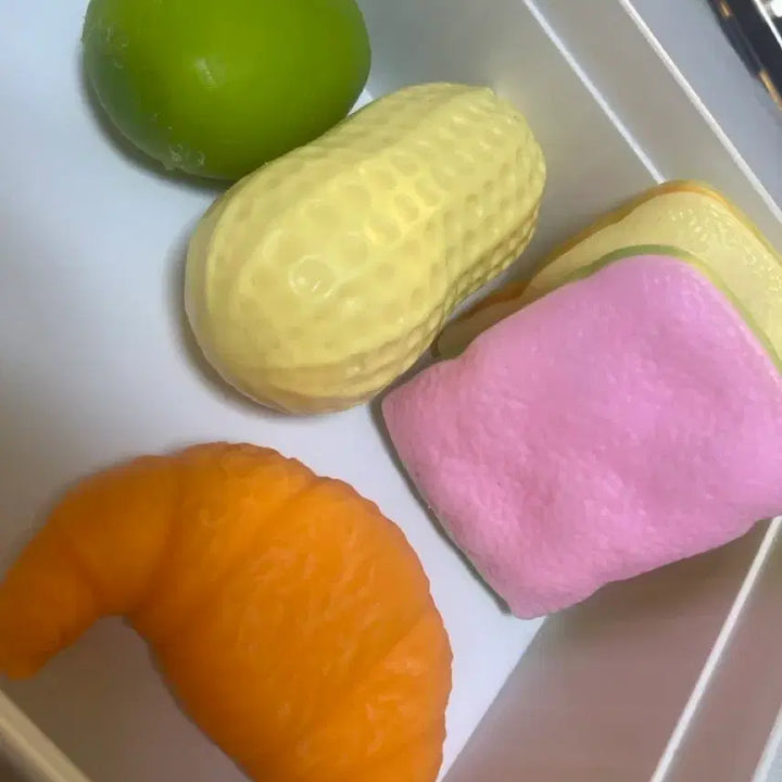 [BUNJANG] Crunchy Ssangyi Mango Peanut Fat Bread Croissant Bundle Set / 크런치슬랑이 망고 땅콩 뚱식빵 크로와상 고로켓일괄