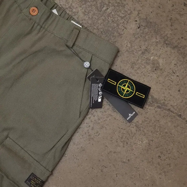 [BUNJANG] Stone Island Cargo Jogger Pants Khaki Size 30 / 스톤아일랜드 카고 조거 팬츠 30 카키 새상품