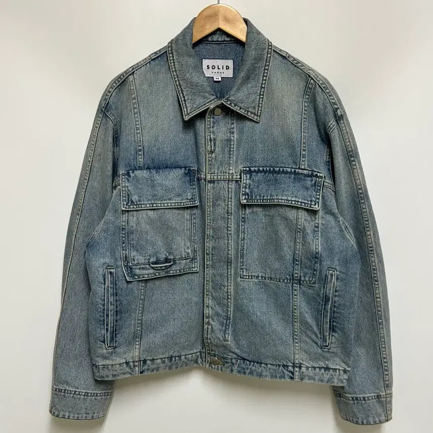 [SOLD OUT] [남자-100]솔리드옴므 블루 데님 자켓