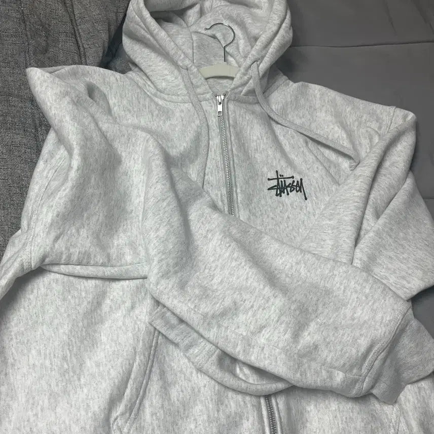[BUNJANG] Stussy Hooded Zip-Up Jacket / 스투시 후드집업
