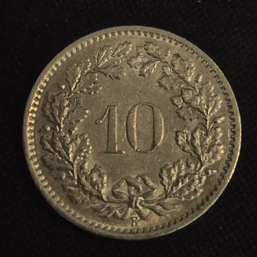 [BUNJANG] 1965 Swiss 10 Rappen Coin / 1965년 스위스 10라펜 동전 [EP. 2534]
