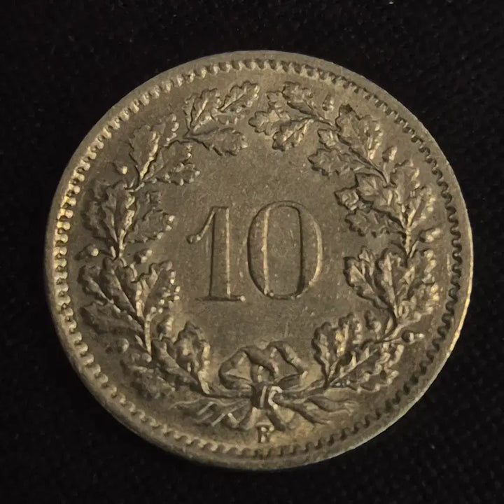 [BUNJANG] 1965 Swiss 10 Rappen Coin / 1965년 스위스 10라펜 동전 [EP. 2534]