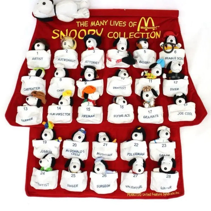 [BUNJANG] Vintage Snoopy Peanuts Character Goods Doll Toy McDonald&