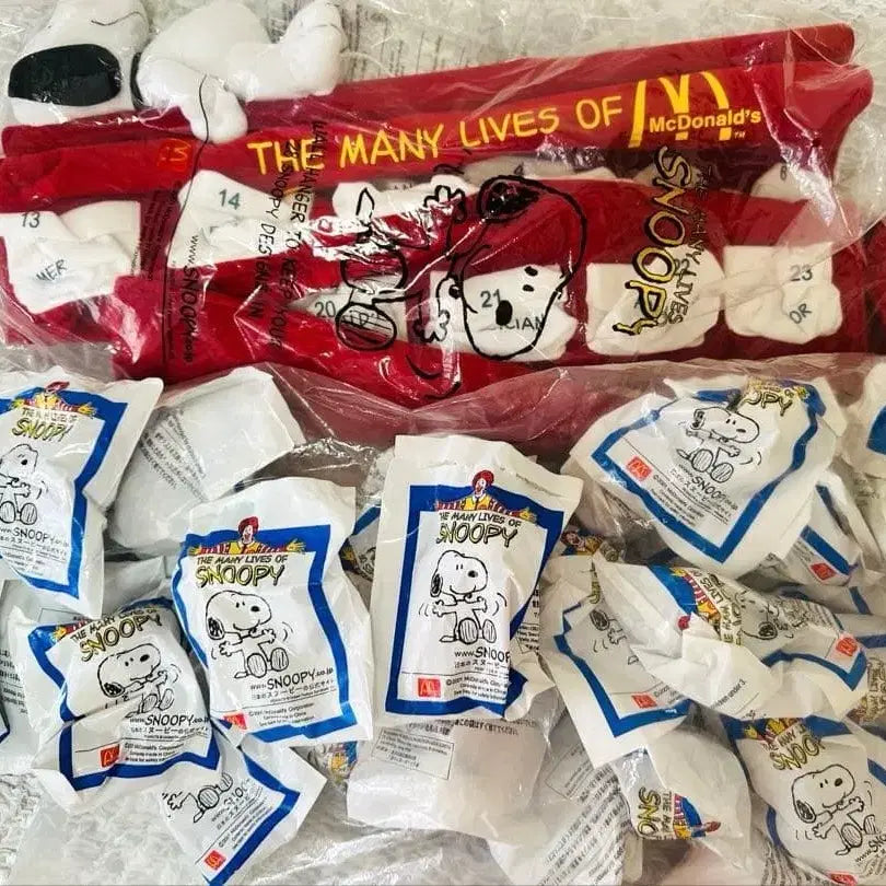 [BUNJANG] Vintage Snoopy Peanuts Character Goods Doll Toy McDonald&