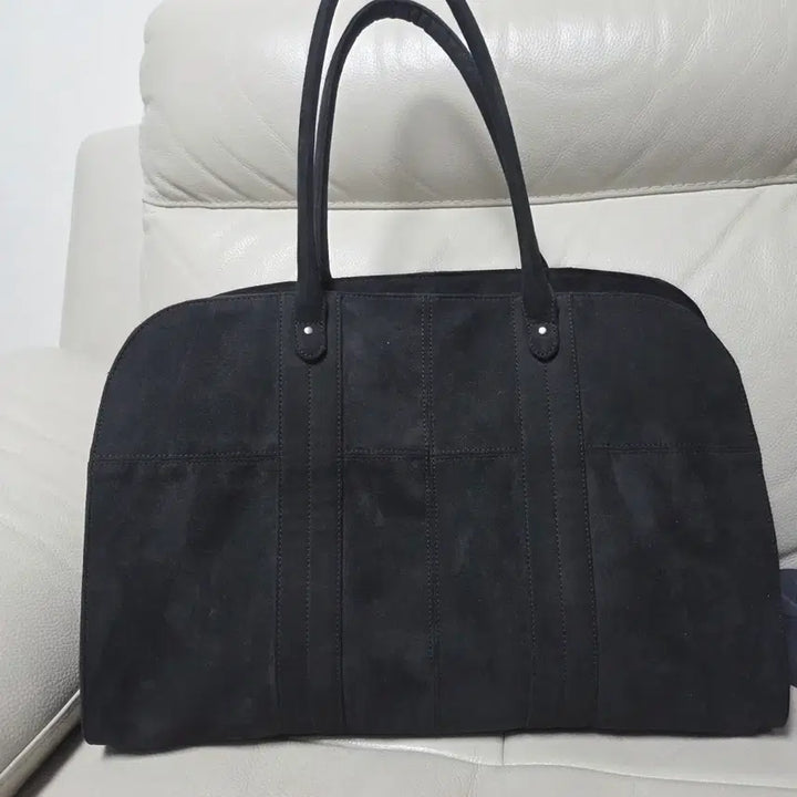 [BUNJANG] Beslow Suede Tote Bag Black / 비슬로우 스웨이드 토트백 블랙