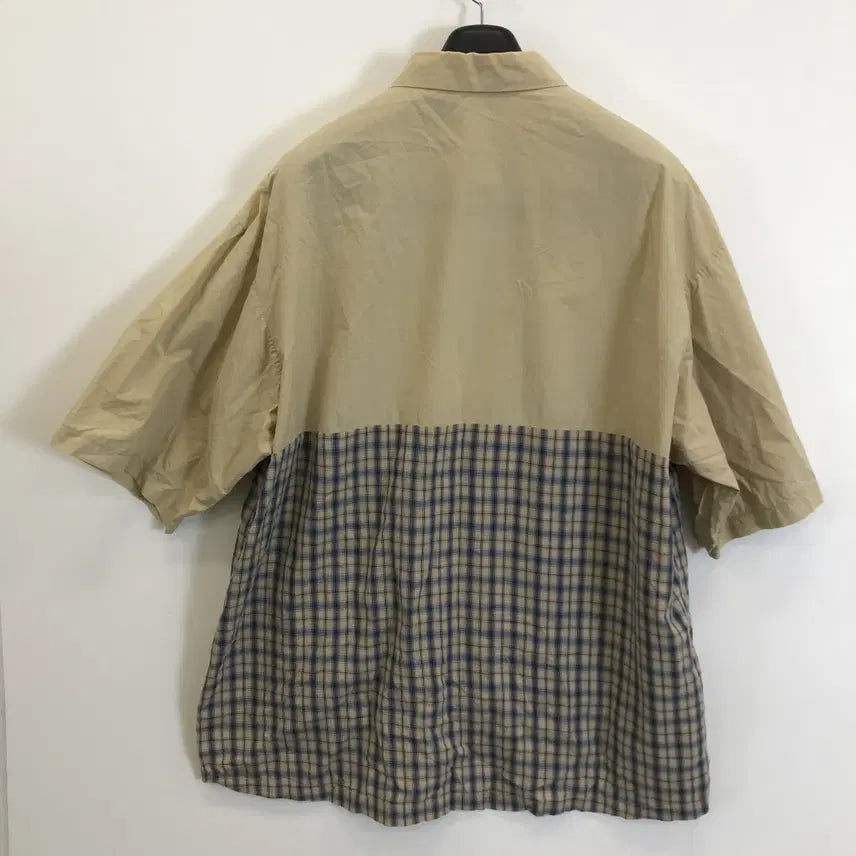 [BUNJANG] AJO BY AJO Half Sleeve Shirt OS Beige / 아조바이아조 하프슬리브셔츠 [OS]