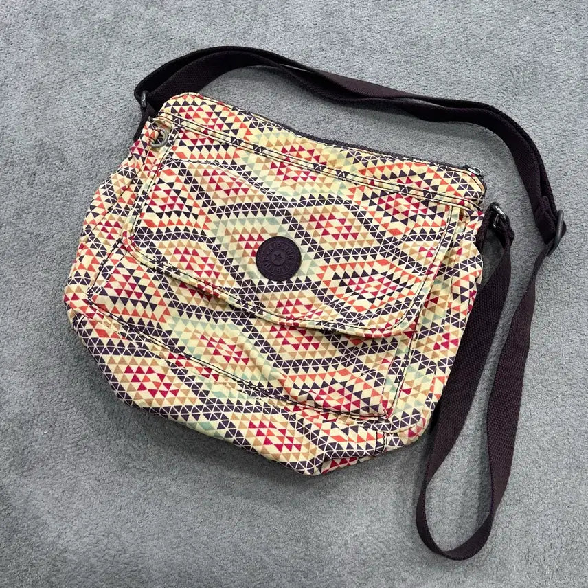 [BUNJANG] Kipling Pattern Crossbody Bag / 키플링 패턴 크로스백
