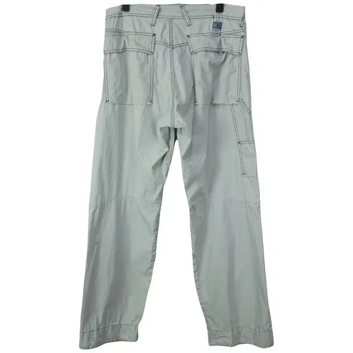 [BUNJANG] Diesel Straight Vintage Stitch Cotton Pants Grey / 디젤 스트레이트 빈티지 스티치 코튼 팬츠 그레이 P01640